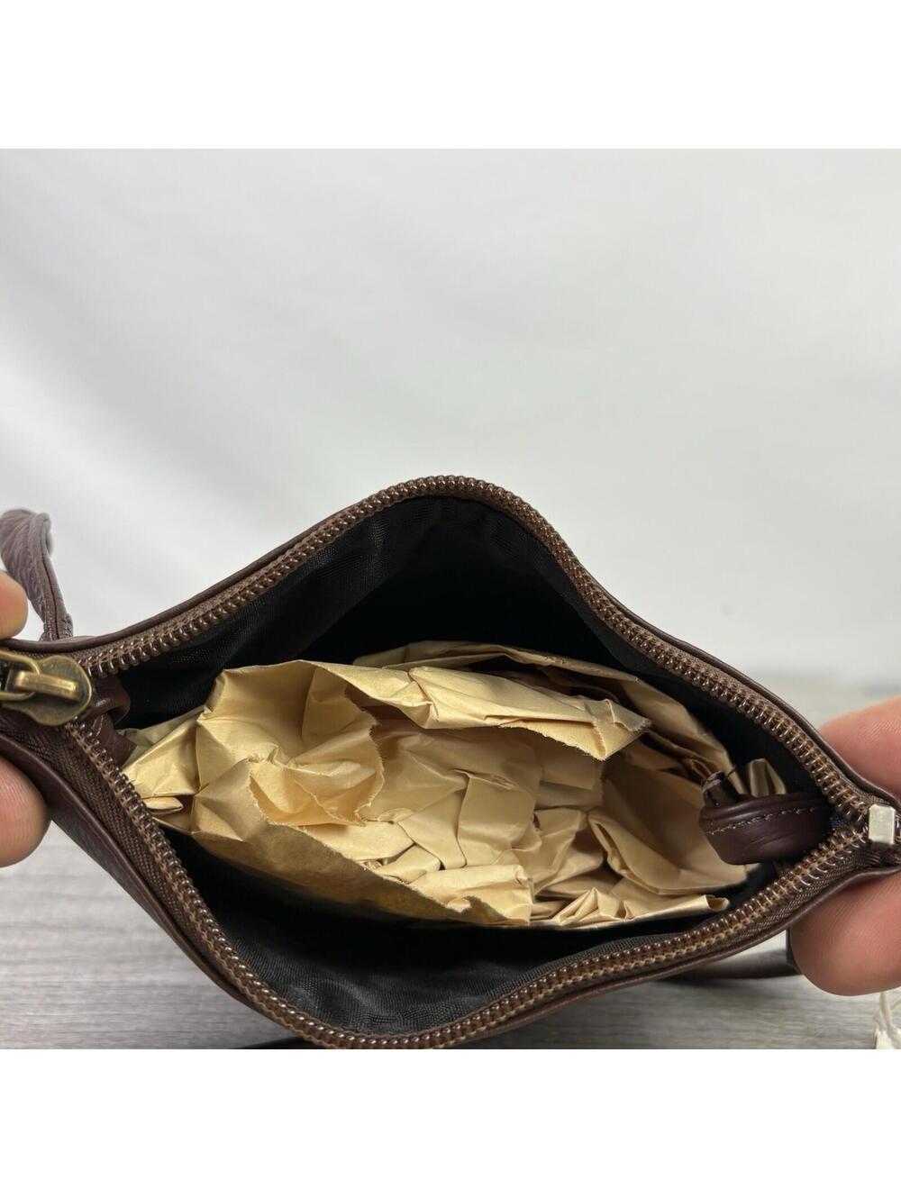 TICA Leather Wolferts Roost Crossbody Bag Pouch - Picture 3 of 12